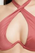 Купальний бюстгальтер Guess колір рожевий м'яка чашечка (3187516) Купальний бюстгальтер Guess колір рожевий м'яка чашечка (3187516)
