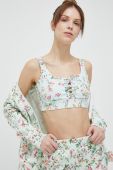 Спортивний бюстгальтер Guess колір зелений візерунок (3190244)