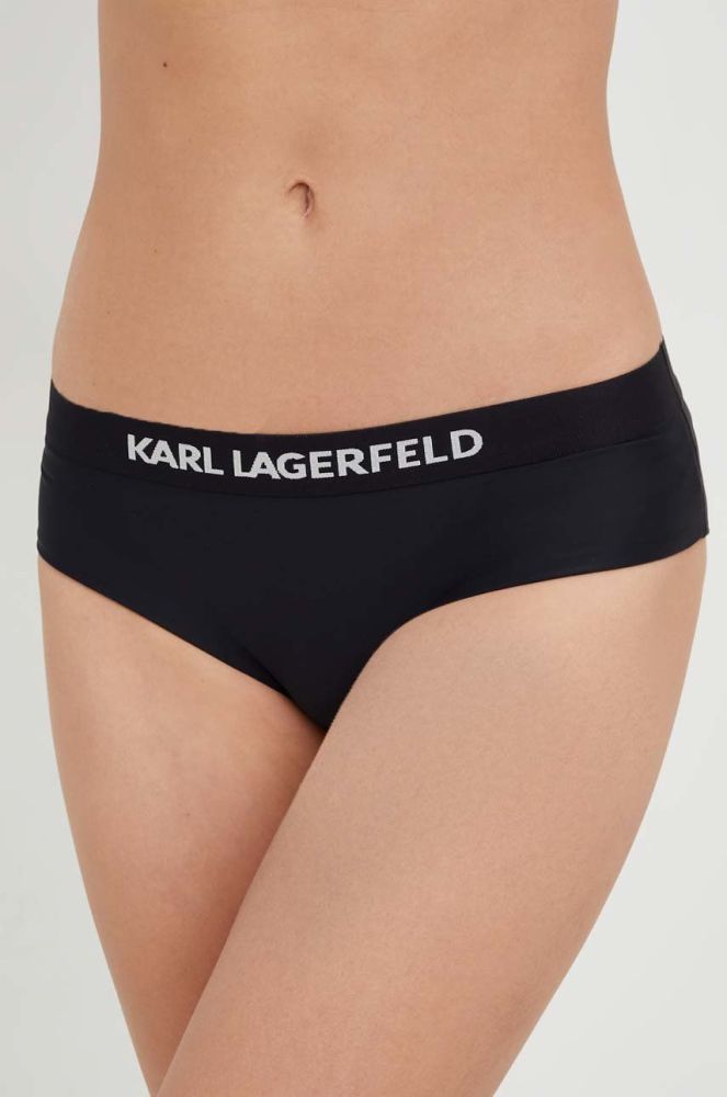 Купальні труси Karl Lagerfeld колір чорний (2914396)