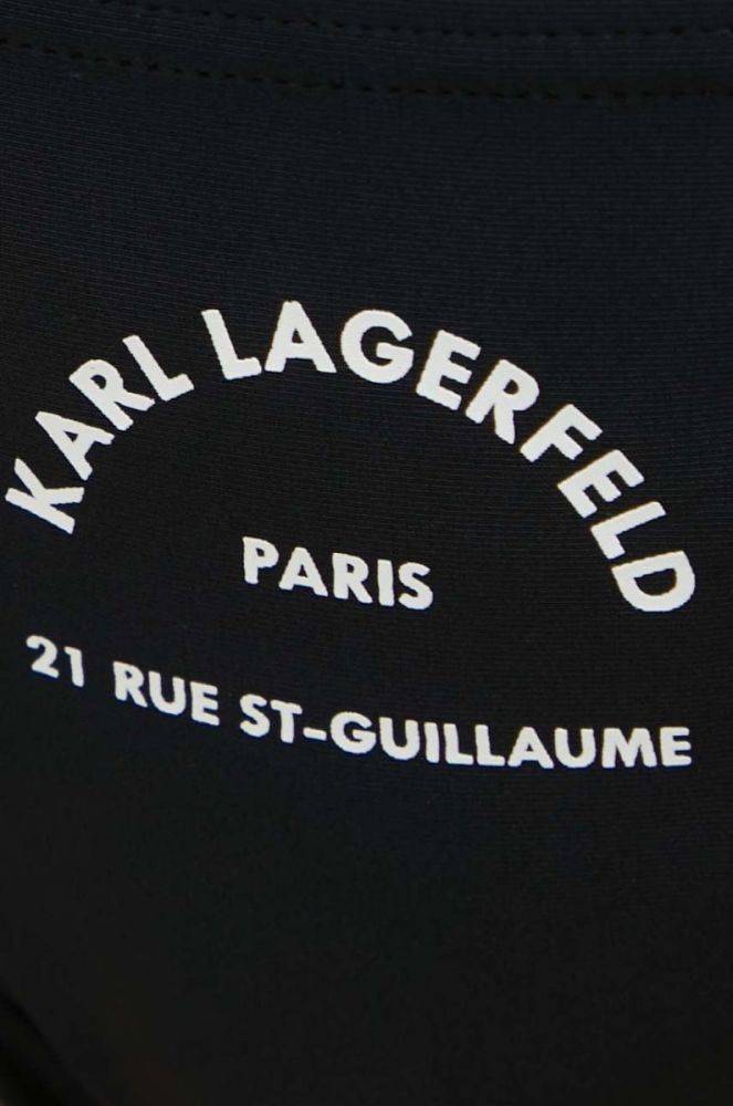 Купальні труси Karl Lagerfeld колір чорний (2893407) фото 4