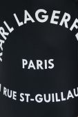 Купальник Karl Lagerfeld колір чорний м'яка чашечка (2893342)