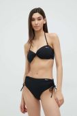 Купальний бюстгальтер Karl Lagerfeld колір чорний злегка ущільнена чашечка (2893423)