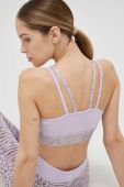 Спортивний бюстгальтер Reebok Modern Safari колір фіолетовий візерунок Спортивний бюстгальтер Reebok Modern Safari колір фіолетовий візерунок