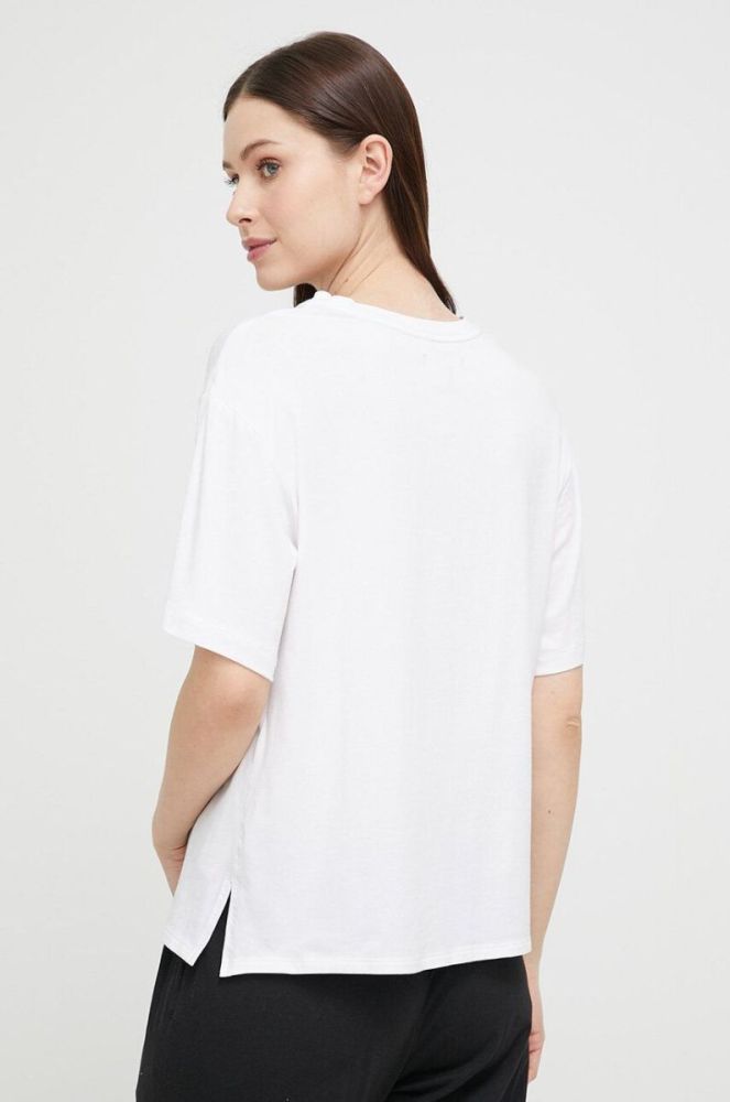 Піжамна футболка Dkny колір білий (3076708) фото 3