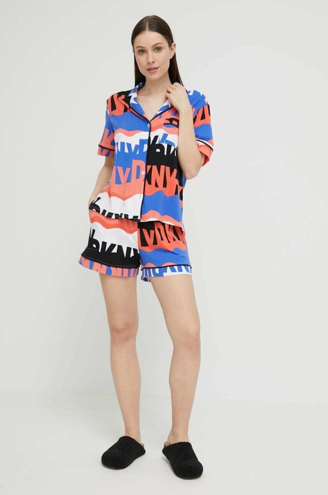 Піжама Dkny жіноча колір барвистий (3060992)