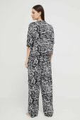 Піжама Dkny жіноча колір чорний (3060997)