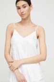 Піжама Kate Spade жіноча колір білий сатин (3093943)