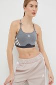Спортивний бюстгальтер adidas Performance Aeroreact колір сірий