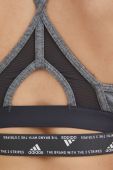 Спортивний бюстгальтер adidas Performance Aeroreact колір сірий