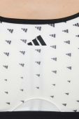 Спортивний бюстгальтер adidas Performance AeroReact Колір білий візерунок колір білий Спортивний бюстгальтер adidas Performance AeroReact Колір білий візерунок колір білий