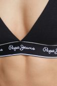 Бюстгальтер Pepe Jeans колір чорний однотонний (3204448)