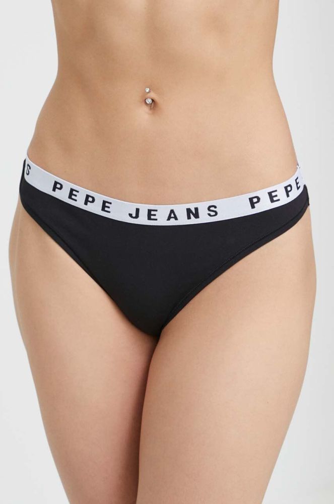 Стринги Pepe Jeans колір чорний (3204468)