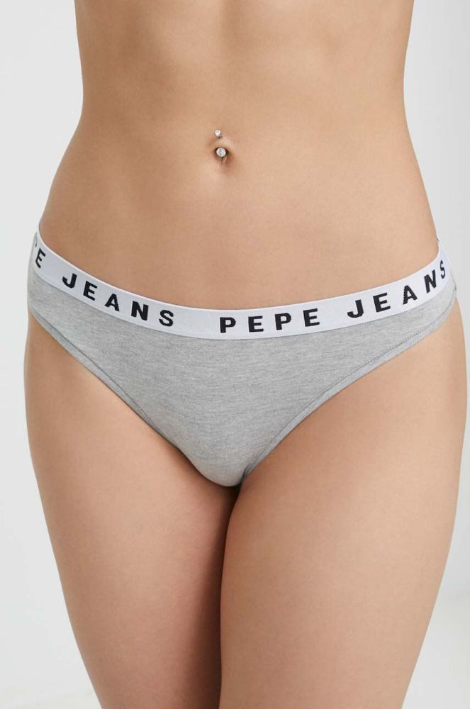 Стринги Pepe Jeans колір сірий (3204473)
