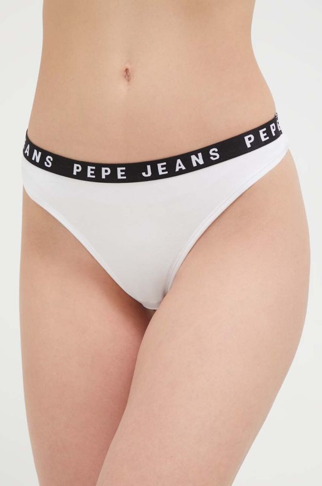 Стринги Pepe Jeans колір білий (3263171)