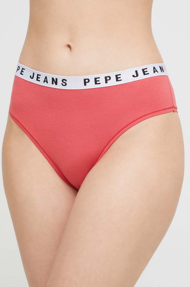 Бразиліани Pepe Jeans Solid Brazilian колір червоний