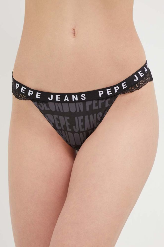Стринги Pepe Jeans колір чорний (3263213)