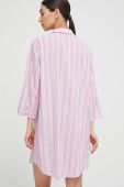 Піжамна сорочка Lauren Ralph Lauren жіноча колір рожевий