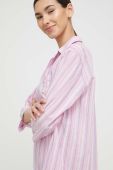 Піжамна сорочка Lauren Ralph Lauren жіноча колір рожевий