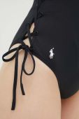 Купальник Polo Ralph Lauren колір чорний злегка ущільнена чашечка