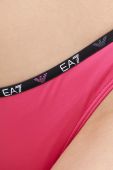 Роздільний купальник EA7 Emporio Armani колір рожевий ущільнена чашечка
