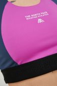 Спортивний бюстгальтер The North Face Mountain Athletics колір фіолетовий візерунок (2956453)