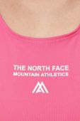 Спортивний бюстгальтер The North Face Mountain Athletics колір рожевий Спортивний бюстгальтер The North Face Mountain Athletics колір рожевий
