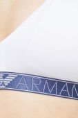 Бюстгальтер Emporio Armani Underwear колір білий однотонний (3216319)