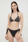 Роздільний купальник Liu Jo колір чорний злегка ущільнена чашечка Роздільний купальник Liu Jo колір чорний злегка ущільнена чашечка