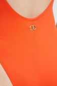 Суцільний купальник Twinset колір помаранчевий м'яка чашечка