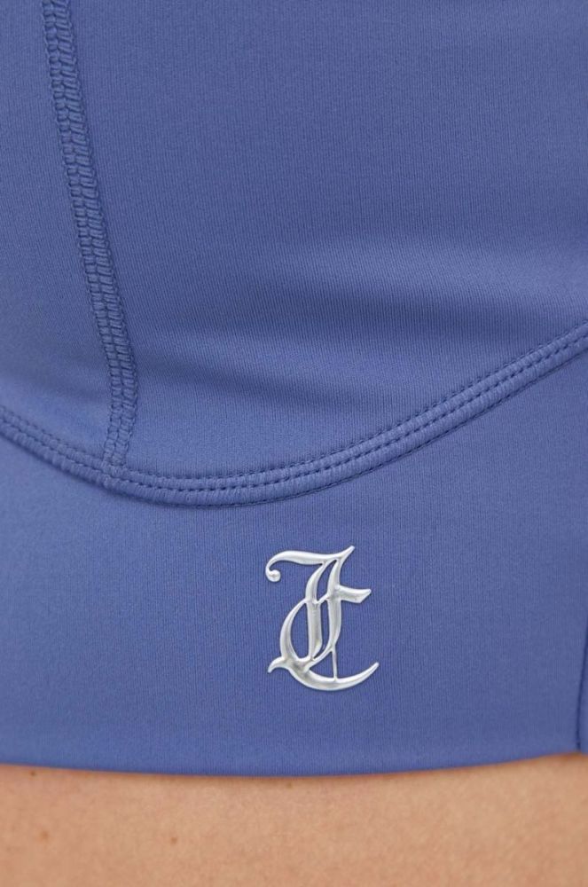 Спортивний бюстгальтер Juicy Couture Lazlo колір фіолетовий однотонний фото 5
