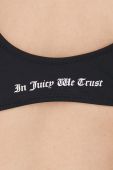 Роздільний купальник Juicy Couture колір чорний м'яка чашечка