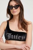 Роздільний купальник Juicy Couture Jocelyn Diamente колір чорний м'яка чашечка