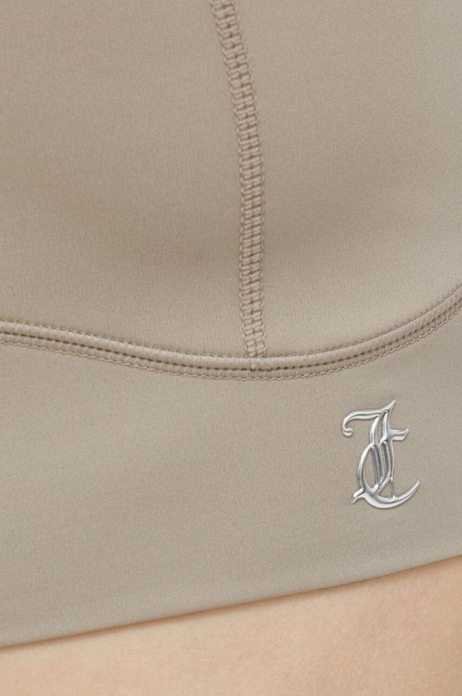 Спортивний бюстгальтер Juicy Couture Lazlo колір сірий однотонний фото 5