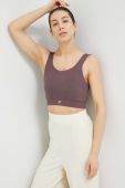 Спортивний бюстгальтер Fila Cassis колір фіолетовий однотонний (3034267) Спортивний бюстгальтер Fila Cassis колір фіолетовий однотонний (3034267)