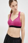 Спортивний бюстгальтер Fila Reut колір рожевий однотонний