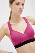 Спортивний бюстгальтер Fila Reut колір рожевий однотонний