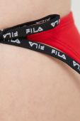 Роздільний купальник Fila колір червоний злегка ущільнена чашечка (3069097)