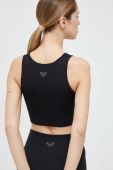 Бюстгальтер для йоги Roxy Chill Out колір чорний однотонний Бюстгальтер для йоги Roxy Chill Out колір чорний однотонний