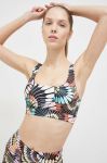 Спортивний бюстгальтер Billabong Summit візерунок колір барвистий Спортивний бюстгальтер Billabong Summit візерунок колір барвистий