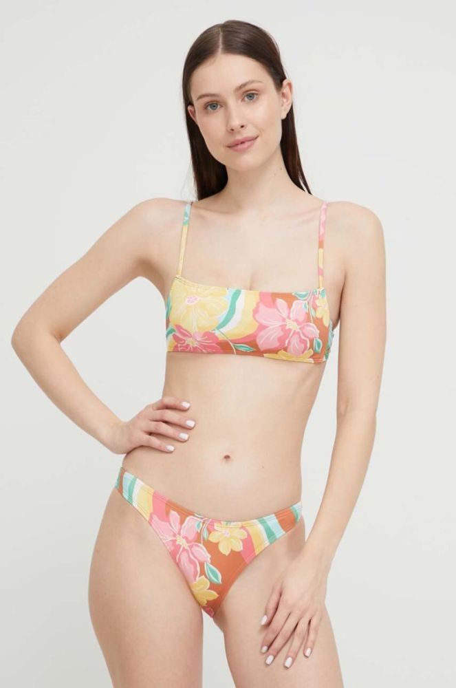 Купальний бюстгальтер Billabong злегка ущільнена чашечка колір барвистий (3069342) фото 3