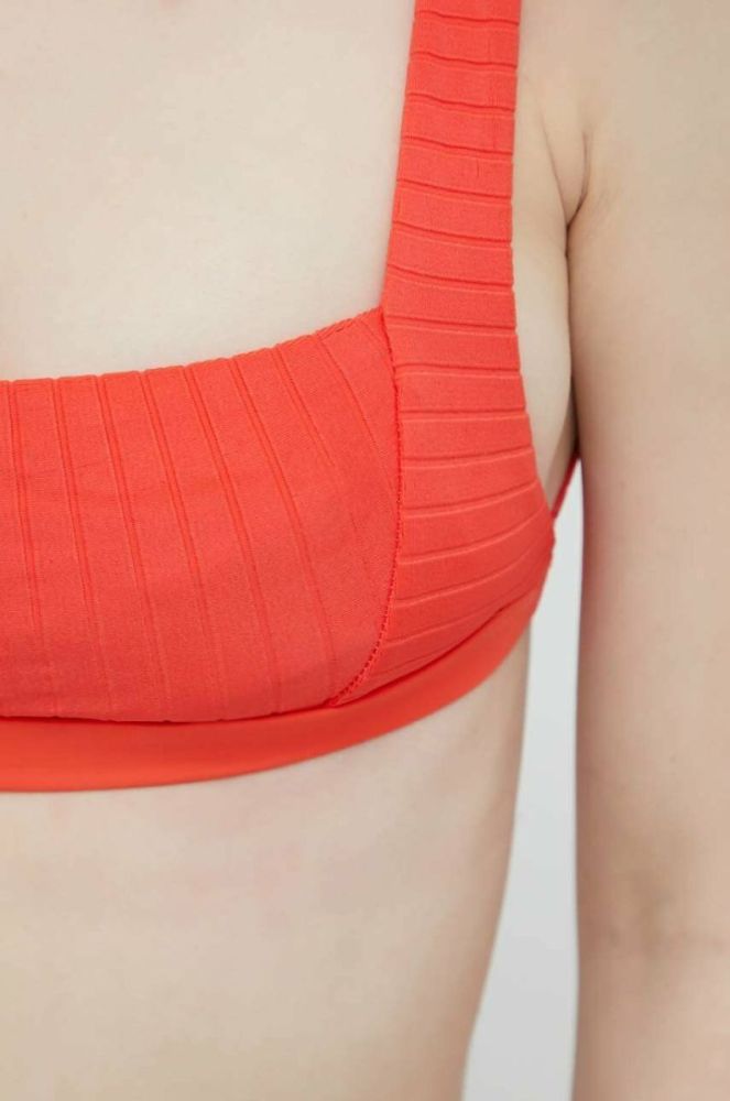 Купальний бюстгальтер Billabong Колір червоний м'яка чашечка колір червоний фото 3