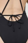 Суцільний купальник Billabong колір чорний м'яка чашечка