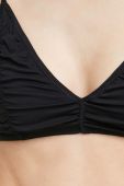 Купальний бюстгальтер By Malene Birger колір чорний м'яка чашечка