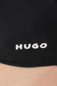 Купальний бюстгальтер HUGO колір чорний злегка ущільнена чашечка (3127521)