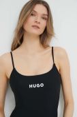 Суцільний купальник HUGO колір чорний злегка ущільнена чашечка (3204543) Суцільний купальник HUGO колір чорний злегка ущільнена чашечка (3204543)