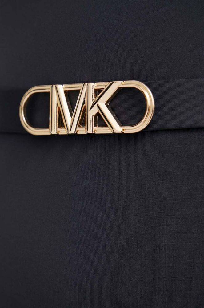Суцільний купальник MICHAEL Michael Kors колір чорний злегка ущільнена чашечка (3162492) фото 5