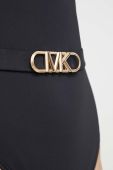 Суцільний купальник MICHAEL Michael Kors колір чорний м'яка чашечка