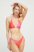 Купальний бюстгальтер Pinko колір рожевий м'яка чашечка (3169650)