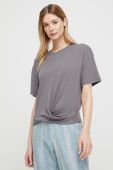 Піжамна футболка United Colors of Benetton колір сірий