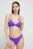 Купальний бюстгальтер United Colors of Benetton колір фіолетовий злегка ущільнена чашечка (3291231)